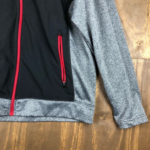 Norths End Womens Sweater Grey Leukemia & Lymphoma Society Full Zip Medium - Picture 4 of 13